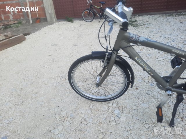 Детски велосипед. Kildemoes  Bikerz.  Алуминиев  20 цола гуми,3 скорости. , снимка 8 - Велосипеди - 42659451