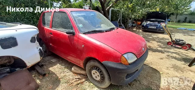 Fiat seicento цяло или на части, снимка 2 - Автомобили и джипове - 55923330