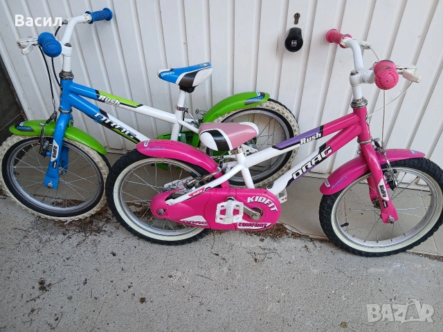 Две детски колела Драг 16 цола, отлични 