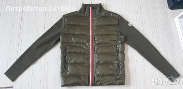 Moncler Down Stretch Hybrid Mens Jacket Stretch Size M / L НОВО! ОРИГИНАЛ! Мъжко Яке!