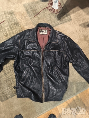 кожено яке телешки бокс ХЛ