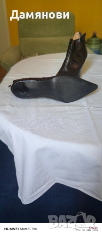 Маркови дамски обувки естествена кожа.36 номер.Нови., снимка 3 - Дамски обувки на ток - 51519135