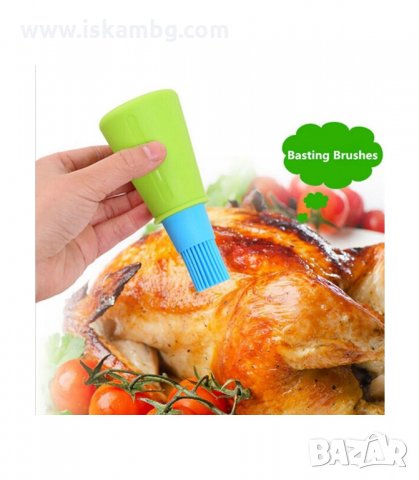 СИЛИКОНОВА ЧЕТКА С КОНТЕЙНЕР ЗА НАМАЗВАНЕ - код 2126, снимка 4 - Прибори за хранене, готвене и сервиране - 33949186