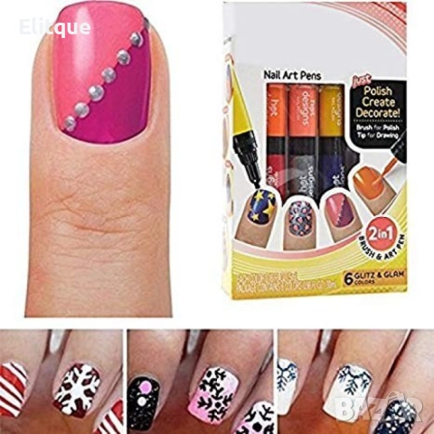 Декорация за маникюр в различни цветове Hot Design TV275, снимка 3 - Други - 52889106