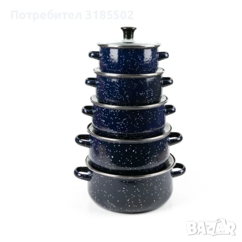 Комплект от 5 броя тенджери за домашна и професионална употреба 16/18/20/22/24см, снимка 10 - Съдове за готвене - 50884888