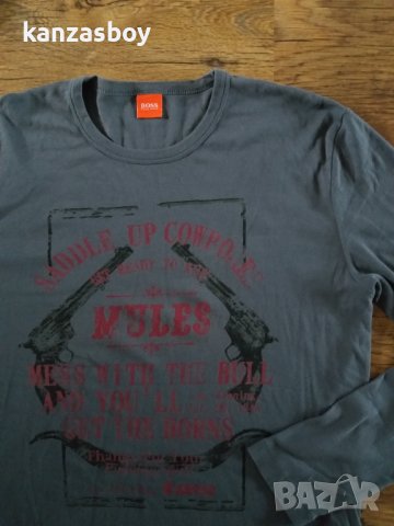 hugo boss orange  - страхотна мъжка блуза 2ХЛ