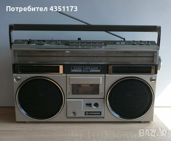 Радиокасетофон колекционерски Hitachi trk-7250e