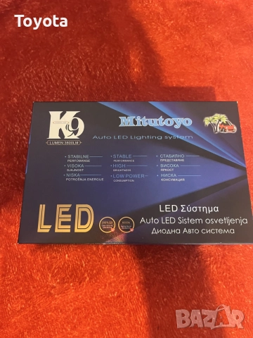 LED крушки MItutoyo K9 /H4 /С ГАРАНЦИЯ 14 ДНИ/