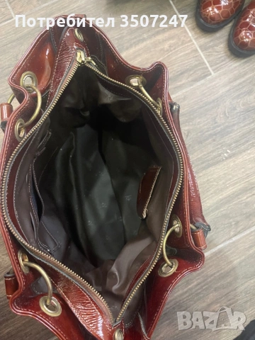 Комплект чанта с ботуши, снимка 3 - Чанти - 53234442