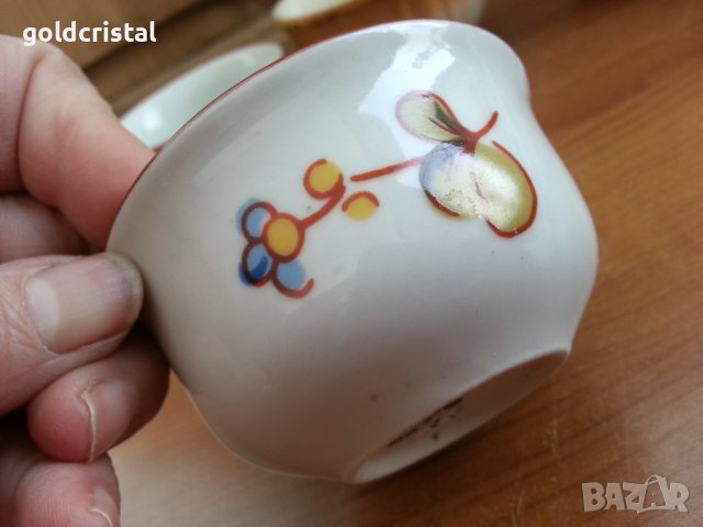 Стар български порцелан чашки филджани, снимка 2 - Антикварни и старинни предмети - 40061761