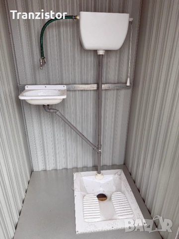 Мобилна тоалетна WC, оборудвана, с мивка, снимка 3 - Други стоки за дома - 53656980