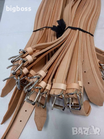  Колани от естествена кожа , снимка 2 - Колани - 52482036