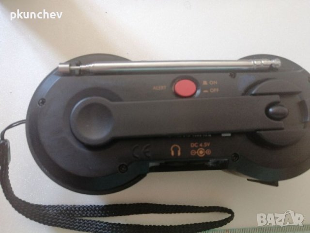 AM/FM радио с динамо и фенерче, снимка 5 - Радиокасетофони, транзистори - 41796035