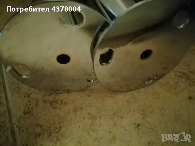 Комплект от метални крака за трапезна маса, снимка 6 - Маси - 53159782