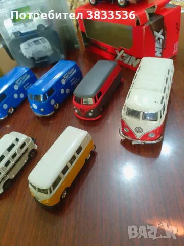 VW T1 ретро модели колички Фолксваген Транспортер Т1, снимка 4 - Колекции - 56150434