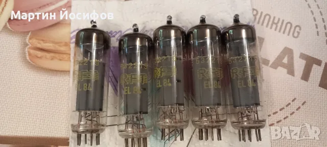 радиолампи el84 rft, снимка 2 - Ресийвъри, усилватели, смесителни пултове - 56044863