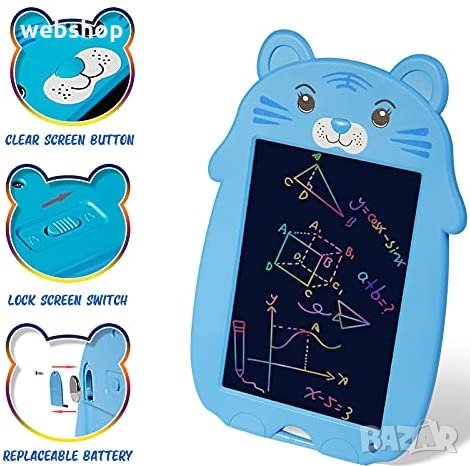 ТАБЛЕТ ЗА ПИСАНЕ И РИСУВАНЕ, 9.0 ИНЧА, GreBean LCD TABLET, снимка 4 - Рисуване и оцветяване - 34308226