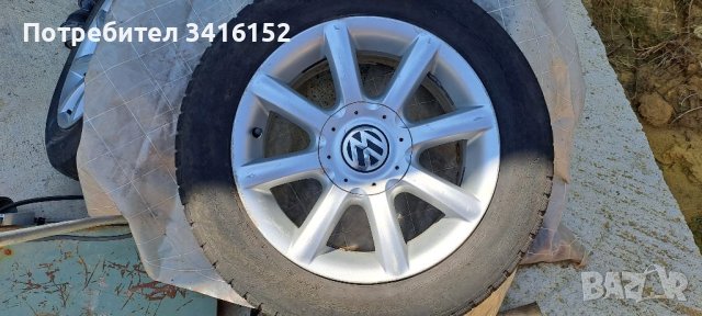 Алуминиеви джанти за VW 5×112 15 цола 2 броя, снимка 6 - Гуми и джанти - 41683239