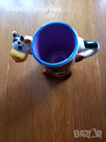Красива оригинална порцеланова чаша за чай , снимка 2 - Чаши - 40217161