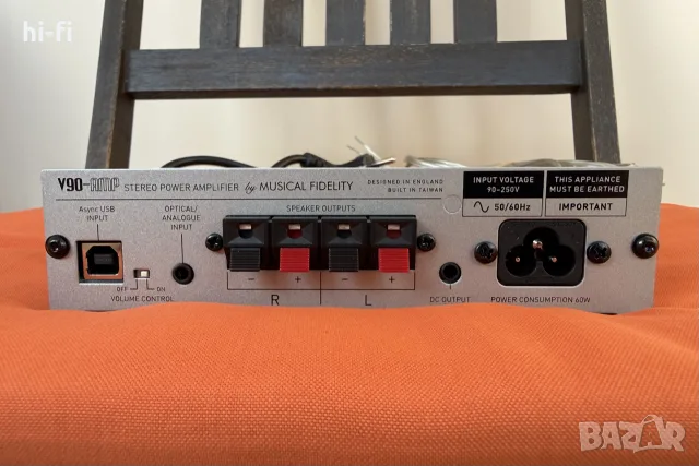 Musical Fidelity V90 AMP / DAC, снимка 10 - Ресийвъри, усилватели, смесителни пултове - 56402995