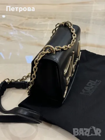Оригинална Чанта Karl Lagerfeld, снимка 3 - Чанти - 48577779