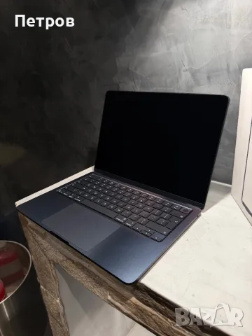 3 cycle! КАТО ЧИСТО НОВ Macbook Air M4 Midnight 13", снимка 6 - Лаптопи за работа - 56208644