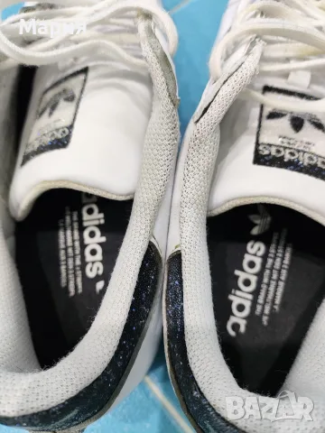 Оригинални маратонки adidas Superstar x Swarovski (модел FX7480), 40 номер, снимка 4 - Маратонки - 55801099