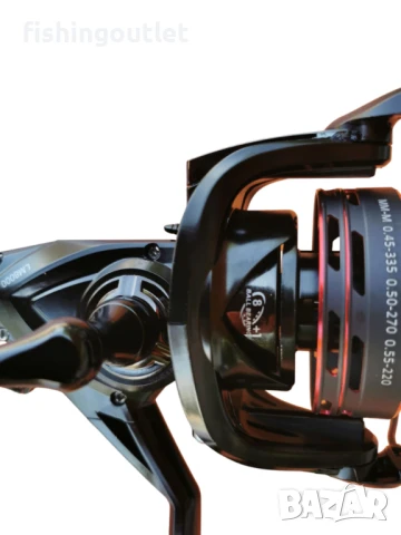 Три шарански макари с двоен аванс и 9 лагера LM 8000, снимка 6 - Макари - 51066747