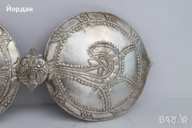 Сребърни пафти от народна носия, снимка 5 - Антикварни и старинни предмети - 50024176