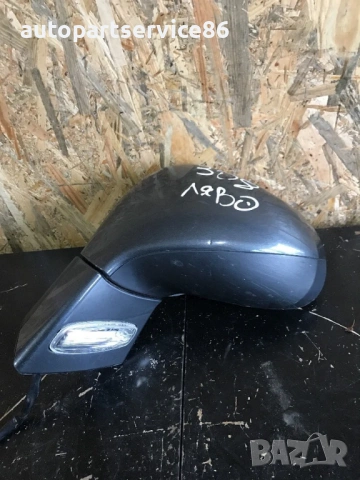 Електрическо огледало сив цвят за предна лява RHD врата за Peugeot 308 (2007-2012) 023294, снимка 2 - Части - 53621857