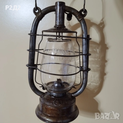 стар газен фенер FEUERHAND 423, снимка 4 - Антикварни и старинни предмети - 53658905