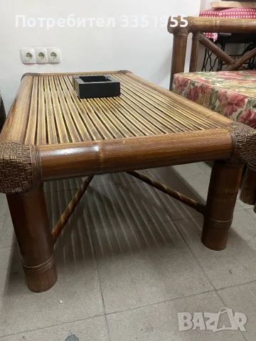 Уникален градински сет Бамбук ниско сядане, снимка 13 - Градински мебели, декорация  - 49311254