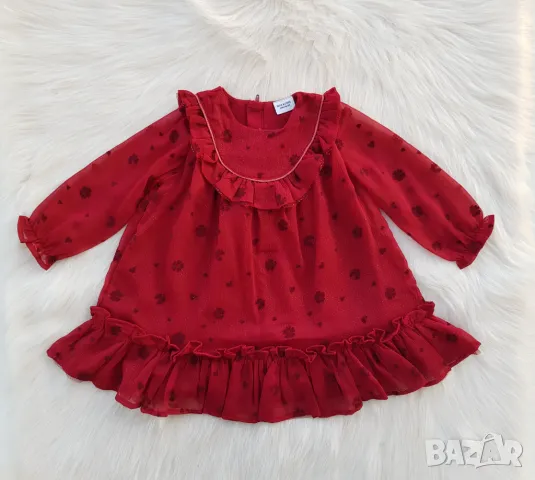 Детска рокля 12-18 месеца / ръст 86см. , снимка 15 - Бебешки рокли - 49647891