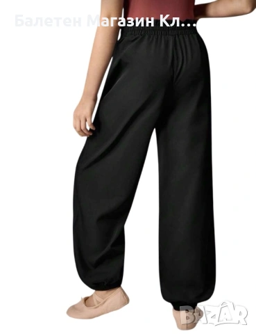 🖤✨ Черни балетни панталони за тренировки и ежедневие ✨🖤, снимка 2 - Детски анцузи и суичери - 53636225