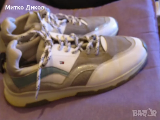 Tommy Hilfiger Сникърси Sporty Chunky Glitter Sneaker FW0FW04853 №40 стелка 255мм отлични, снимка 9 - Маратонки - 49105732