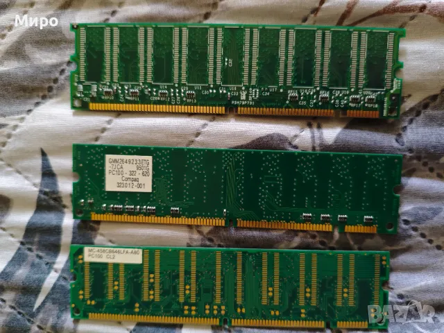 SD-RAM PC100 168-pin non-ECC, снимка 3 - RAM памет - 49754233