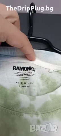 Тениска на Ramones размер М унисекс, снимка 3 - Тениски - 55779232
