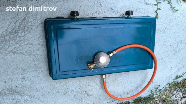 Туристически газов двоен котлон Endres , снимка 8 - Газови котлони - 51403011