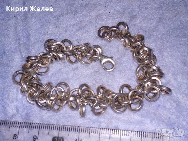 РАЗКОШНА СРЕБЪРНА ВИНТИДЖ - АРТ ГРИВНА СРЕБРО 925 ДИЗАЙНЕРСКИ ЛИМИТИРАН МОДЕЛ 30743, снимка 2 - Гривни - 40552628