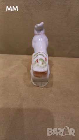 Порцеланова фигура заек, снимка 6 - Статуетки - 53158870