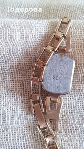 Руски механичен часовник с позлата  -Луч, снимка 3 - Антикварни и старинни предмети - 41631733