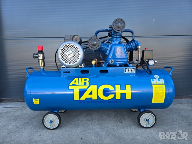 2025 Компресор за въздух - 150 литра 3.0 kW, 4 hp 12 bar.480л/м