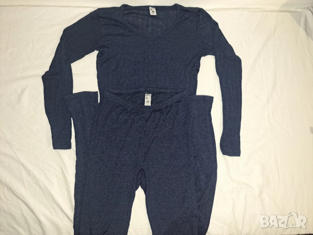 EVA мерино вълна и коприна (L) дамски термо комплект и клин Merino Wool 