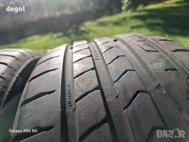 Continental Premium Contact7 225 45 17 91V Dot 5323 Забележки прочети!, снимка 2 - Гуми и джанти - 51561556