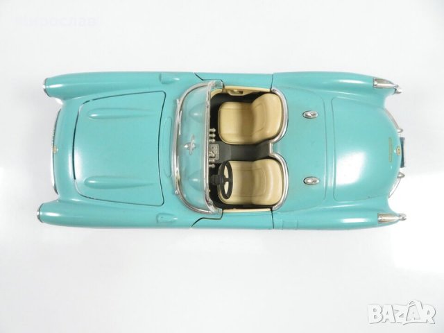 1:24 Bburago Chevrolet Corvette ИГРАЧКА КОЛИЧКА МОДЕЛ, снимка 6 - Колекции - 44498489