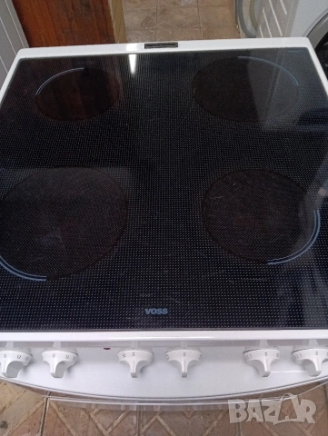 Свободно стояща печка с керамичен плот Voss с две години гаранция!, снимка 10 - Печки, фурни - 53568327