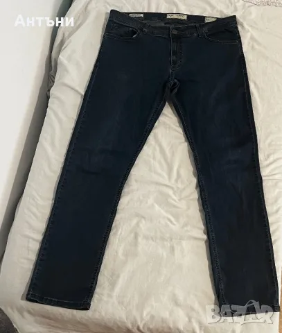 Тъмно сини denim дънки от Teoddor, снимка 2 - Дънки - 48625264