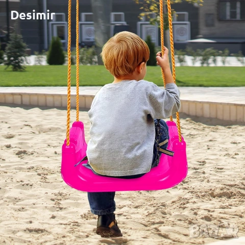 Детска люлка 3-в-1 KINSPORY – расте заедно с детето (тъмно розова), снимка 3 - Други стоки за дома - 53039668