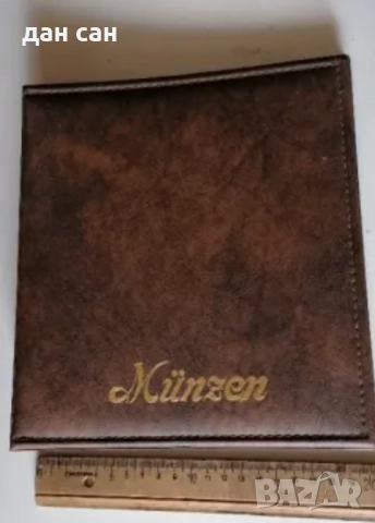 Австрия албум класьор за монети 2х40 +1х12 джоба, снимка 2 - Нумизматика и бонистика - 25364923