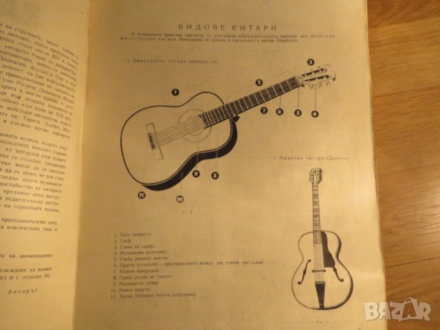Начална школа за китара, учебник за  китара Никола Ников Научи се сам да свириш на китара 1977, снимка 3 - Китари - 35663079